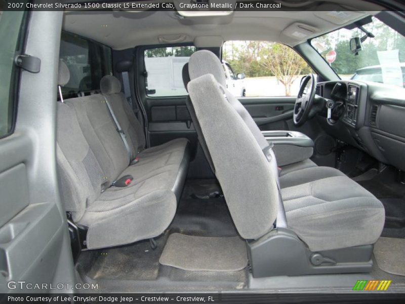  2007 Silverado 1500 Classic LS Extended Cab Dark Charcoal Interior