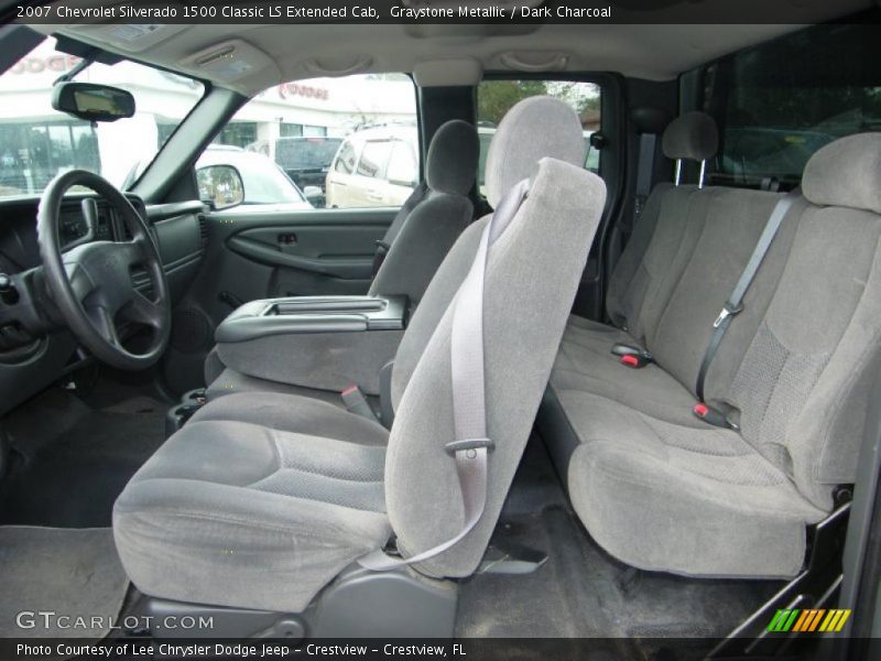  2007 Silverado 1500 Classic LS Extended Cab Dark Charcoal Interior