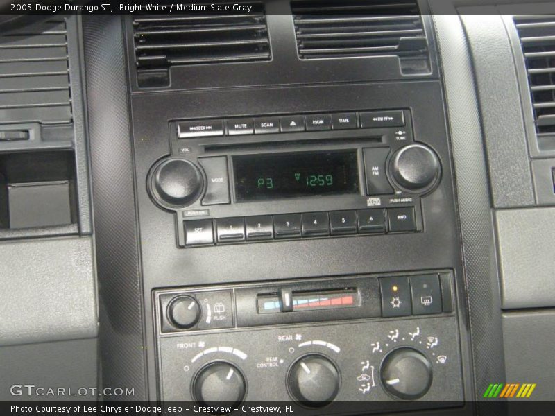 Controls of 2005 Durango ST