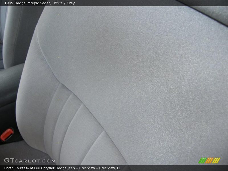 White / Gray 1995 Dodge Intrepid Sedan