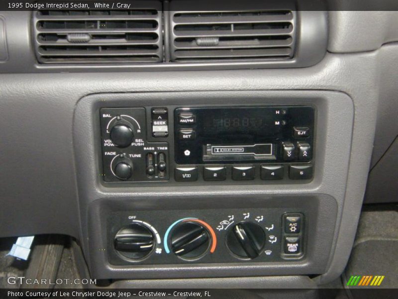 White / Gray 1995 Dodge Intrepid Sedan