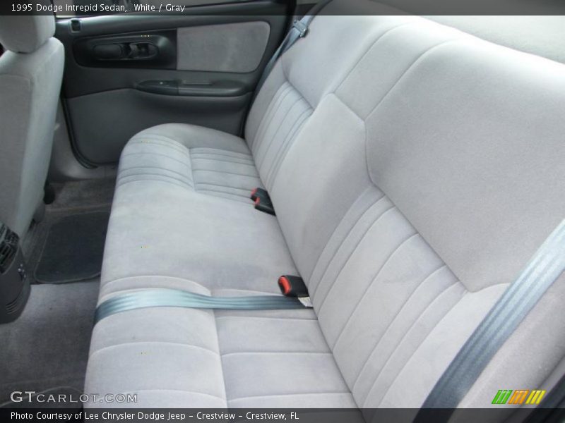 White / Gray 1995 Dodge Intrepid Sedan