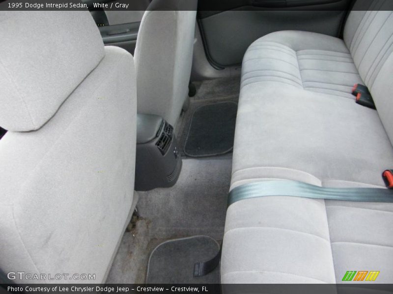 White / Gray 1995 Dodge Intrepid Sedan