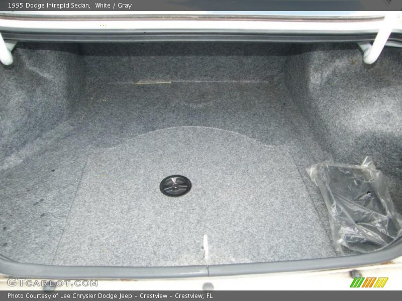 White / Gray 1995 Dodge Intrepid Sedan