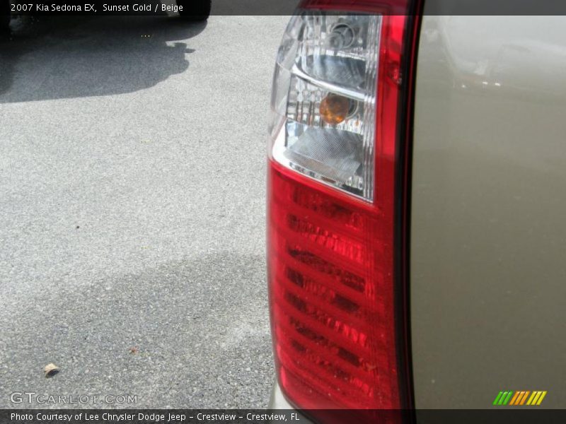 Sunset Gold / Beige 2007 Kia Sedona EX