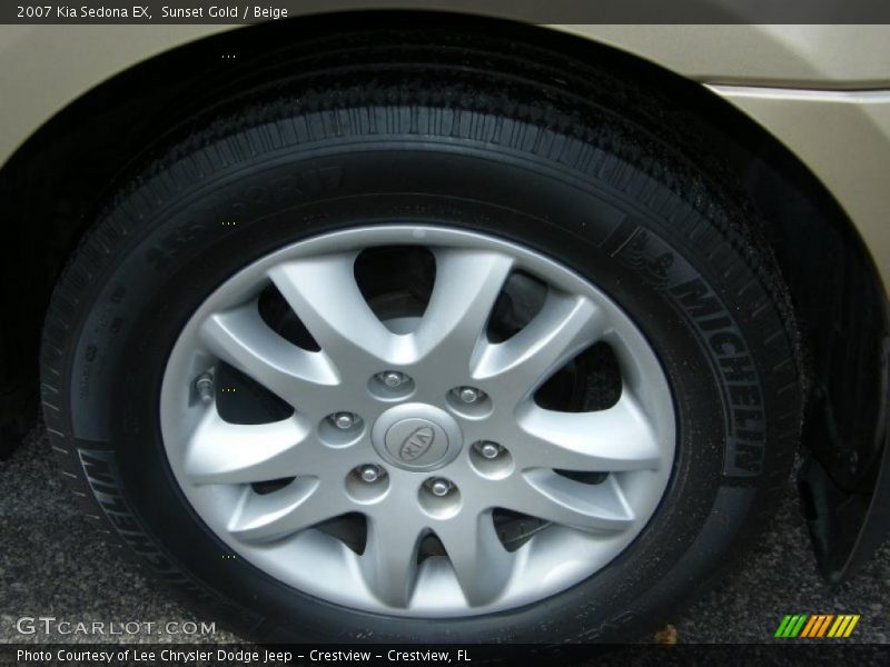 Sunset Gold / Beige 2007 Kia Sedona EX