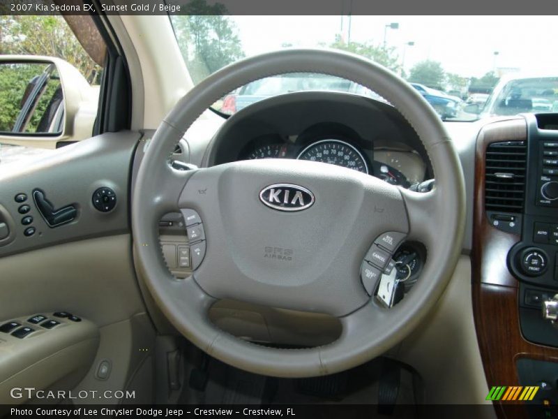 Sunset Gold / Beige 2007 Kia Sedona EX