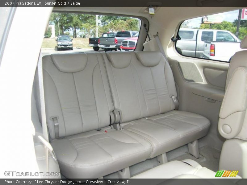Sunset Gold / Beige 2007 Kia Sedona EX