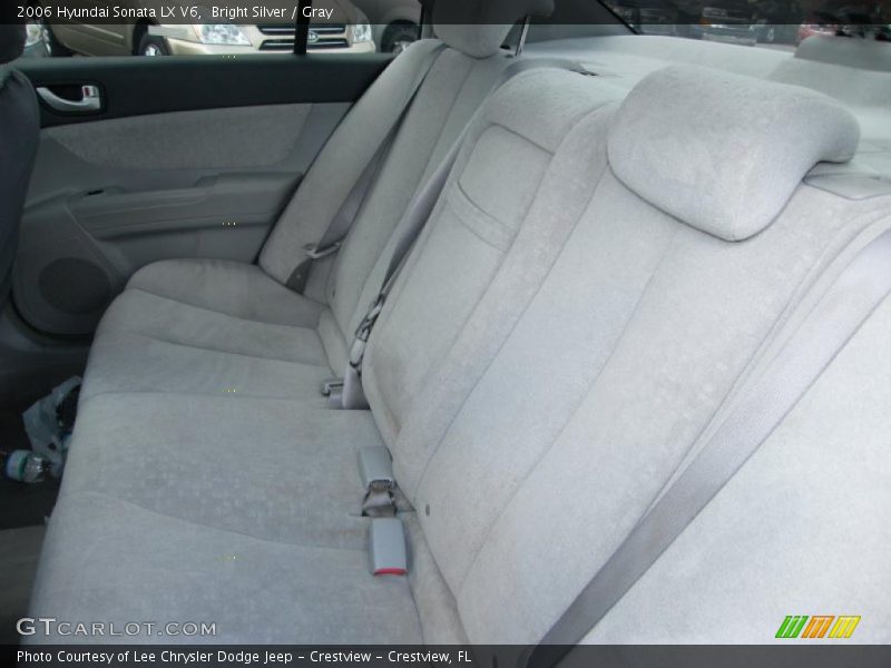 Bright Silver / Gray 2006 Hyundai Sonata LX V6