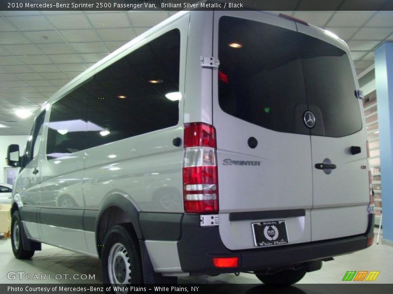 Brilliant Silver Metallic / Black 2010 Mercedes-Benz Sprinter 2500 Passenger Van