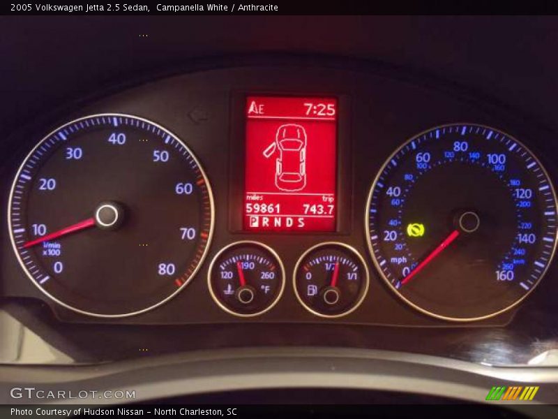 Campanella White / Anthracite 2005 Volkswagen Jetta 2.5 Sedan