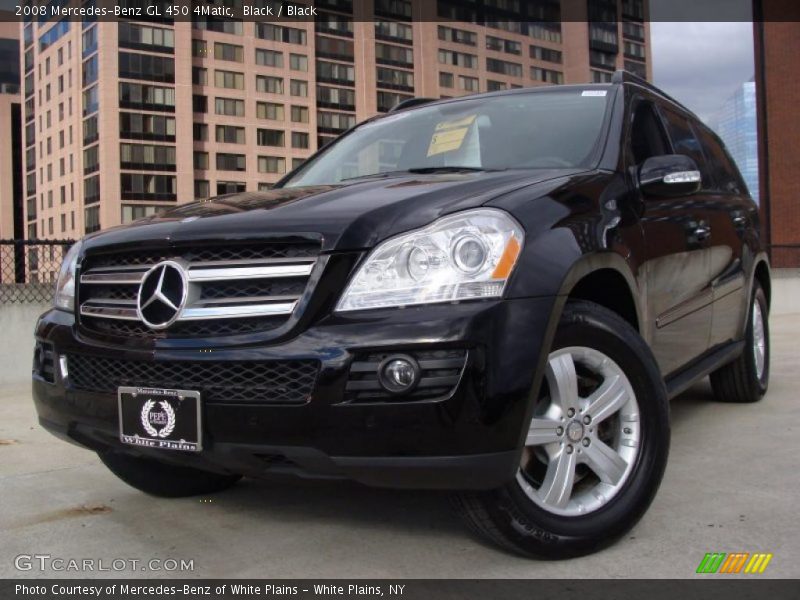 Black / Black 2008 Mercedes-Benz GL 450 4Matic