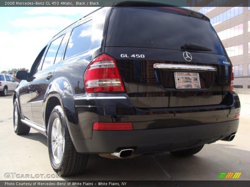 Black / Black 2008 Mercedes-Benz GL 450 4Matic