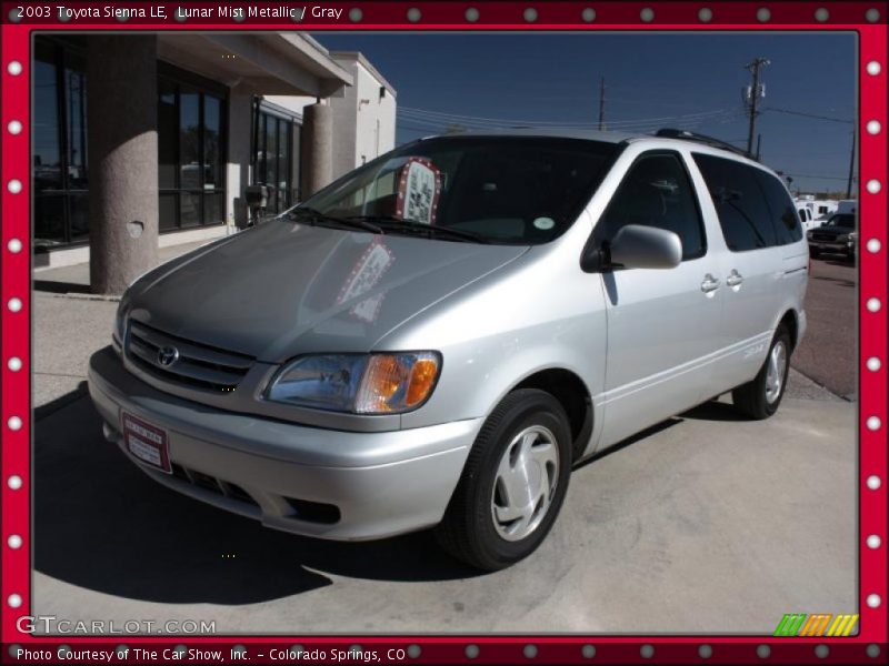 Lunar Mist Metallic / Gray 2003 Toyota Sienna LE