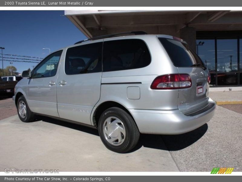 Lunar Mist Metallic / Gray 2003 Toyota Sienna LE