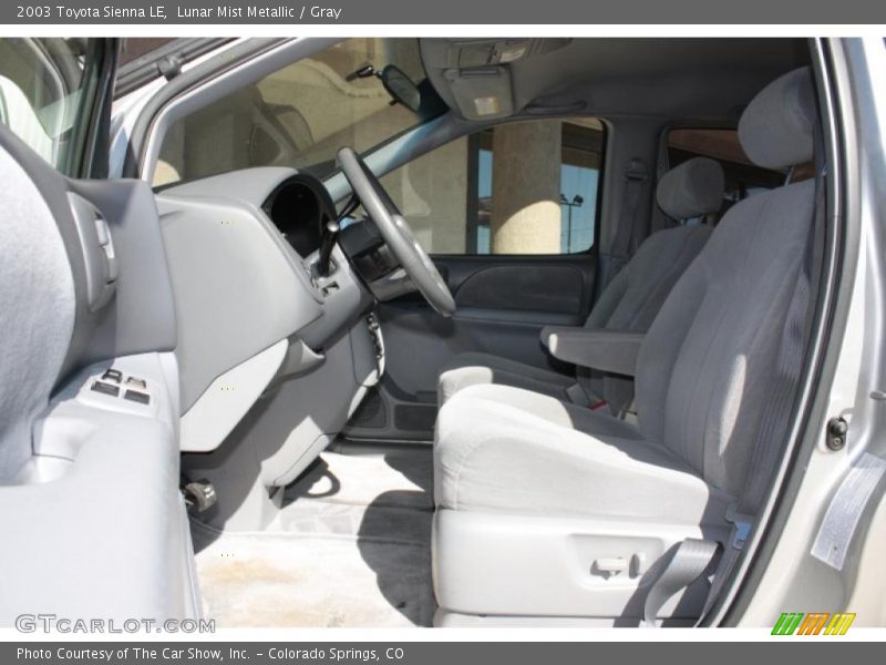 Lunar Mist Metallic / Gray 2003 Toyota Sienna LE