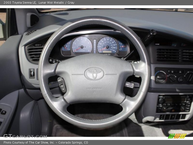 Lunar Mist Metallic / Gray 2003 Toyota Sienna LE