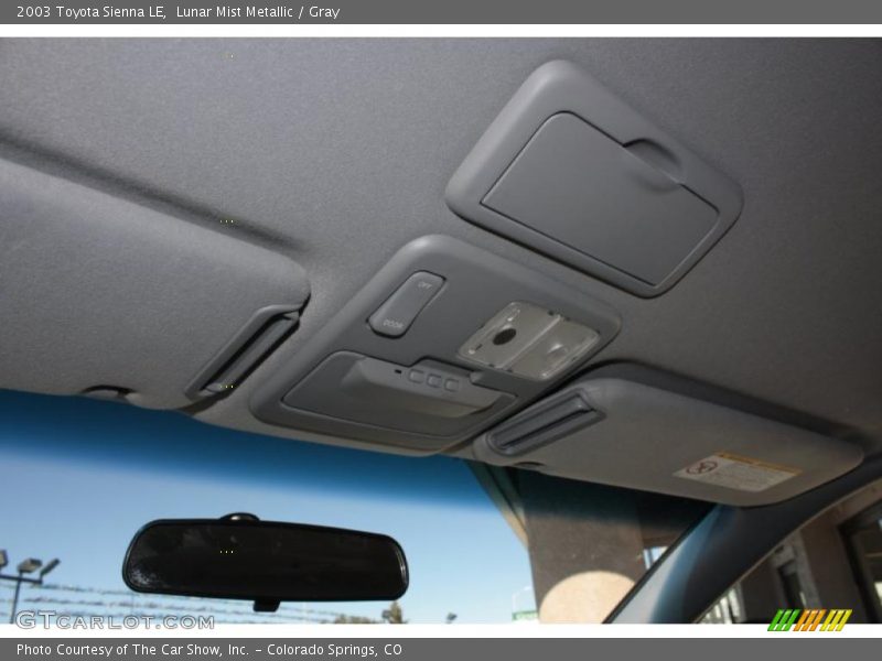 Lunar Mist Metallic / Gray 2003 Toyota Sienna LE