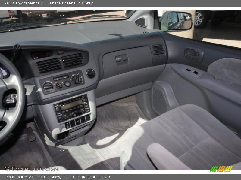 Lunar Mist Metallic / Gray 2003 Toyota Sienna LE