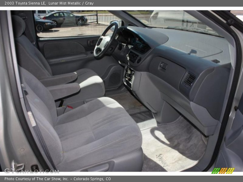 Lunar Mist Metallic / Gray 2003 Toyota Sienna LE