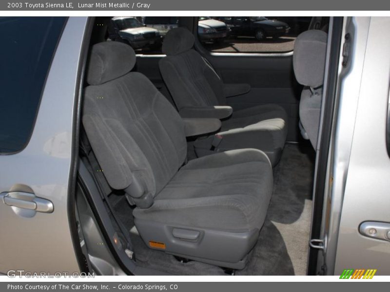 Lunar Mist Metallic / Gray 2003 Toyota Sienna LE
