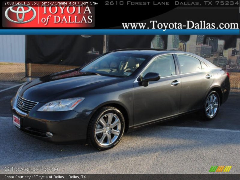 Smoky Granite Mica / Light Gray 2008 Lexus ES 350