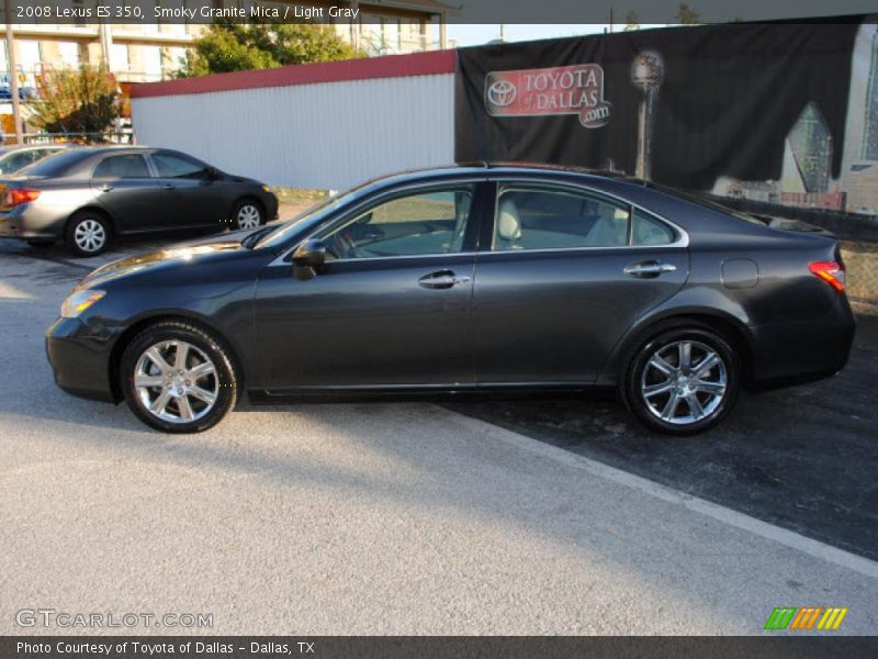 Smoky Granite Mica / Light Gray 2008 Lexus ES 350