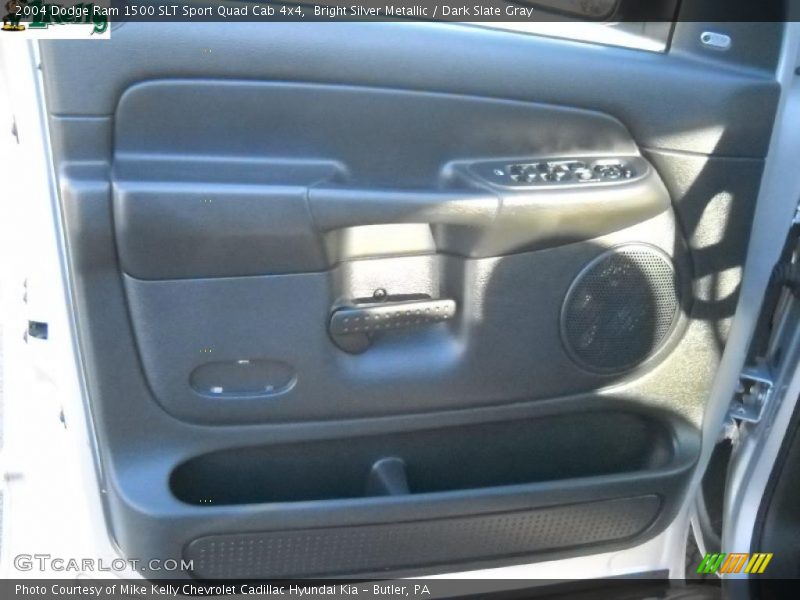 Bright Silver Metallic / Dark Slate Gray 2004 Dodge Ram 1500 SLT Sport Quad Cab 4x4