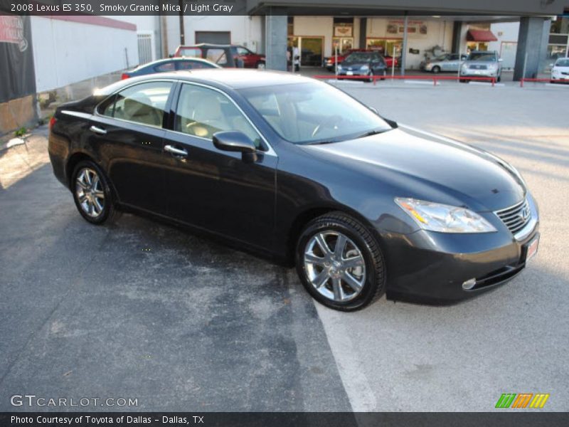 Smoky Granite Mica / Light Gray 2008 Lexus ES 350