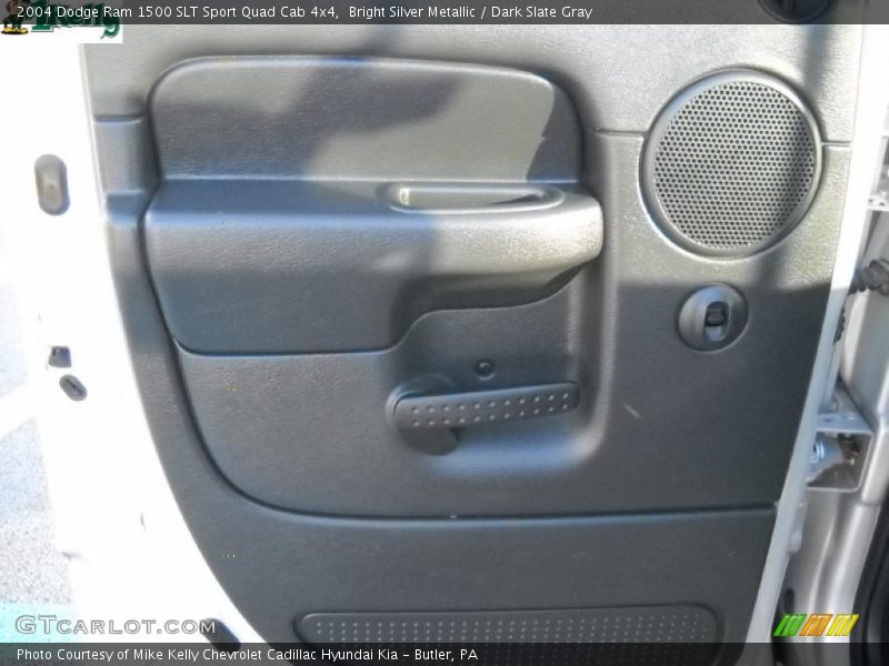 Bright Silver Metallic / Dark Slate Gray 2004 Dodge Ram 1500 SLT Sport Quad Cab 4x4