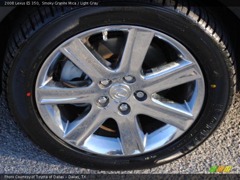Smoky Granite Mica / Light Gray 2008 Lexus ES 350