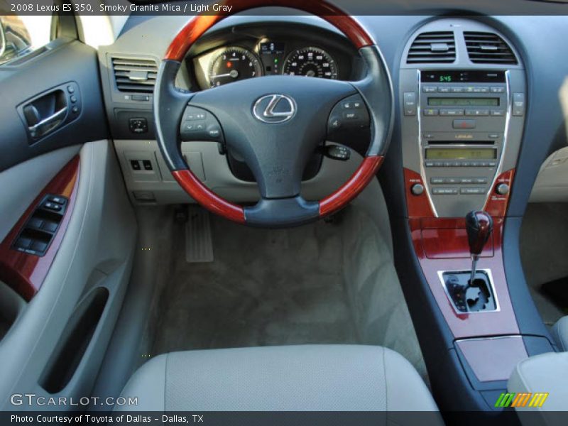 Smoky Granite Mica / Light Gray 2008 Lexus ES 350