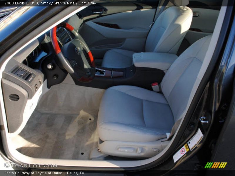 Smoky Granite Mica / Light Gray 2008 Lexus ES 350