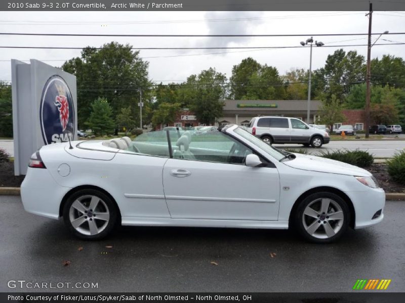  2010 9-3 2.0T Convertible Arctic White