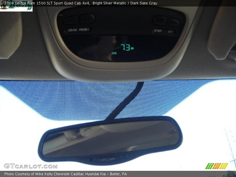 Bright Silver Metallic / Dark Slate Gray 2004 Dodge Ram 1500 SLT Sport Quad Cab 4x4