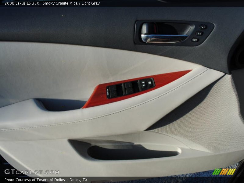 Smoky Granite Mica / Light Gray 2008 Lexus ES 350