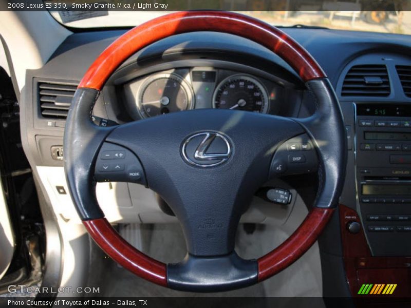Smoky Granite Mica / Light Gray 2008 Lexus ES 350