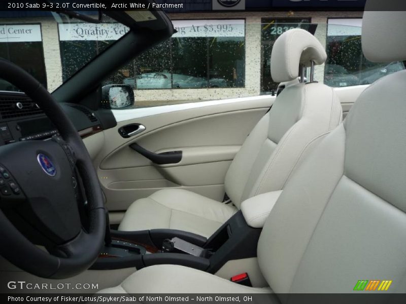  2010 9-3 2.0T Convertible Parchment Interior