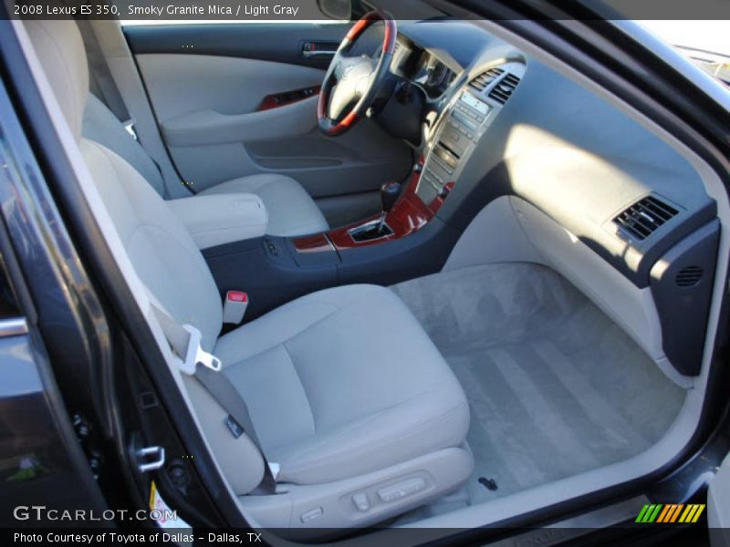 Smoky Granite Mica / Light Gray 2008 Lexus ES 350