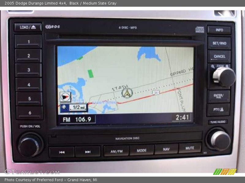 Navigation of 2005 Durango Limited 4x4