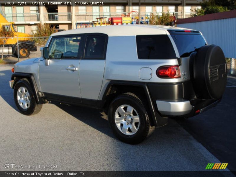 Titanium Metallic / Dark Charcoal 2008 Toyota FJ Cruiser