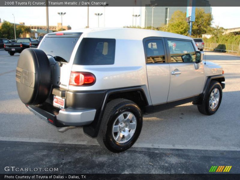 Titanium Metallic / Dark Charcoal 2008 Toyota FJ Cruiser