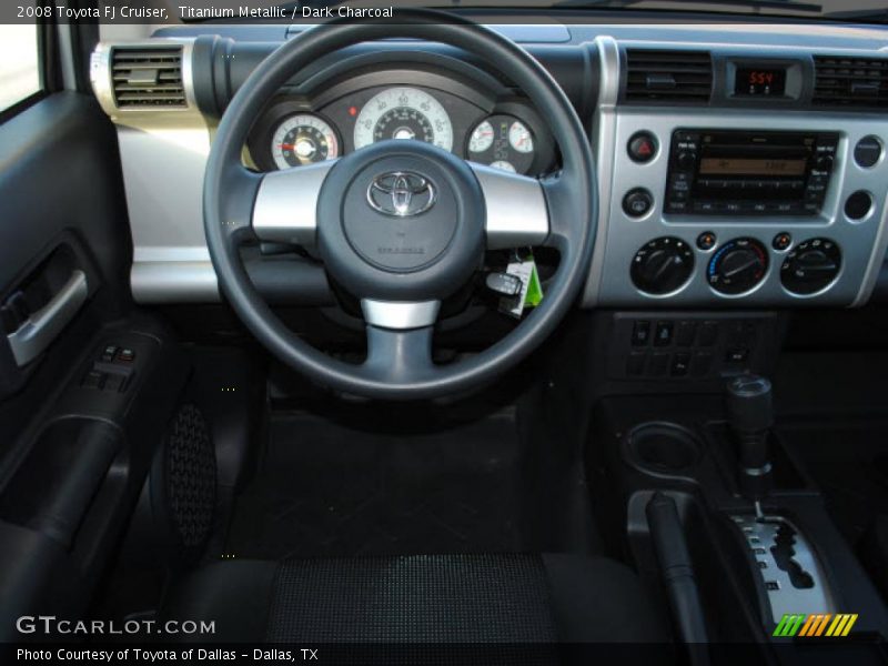 Titanium Metallic / Dark Charcoal 2008 Toyota FJ Cruiser