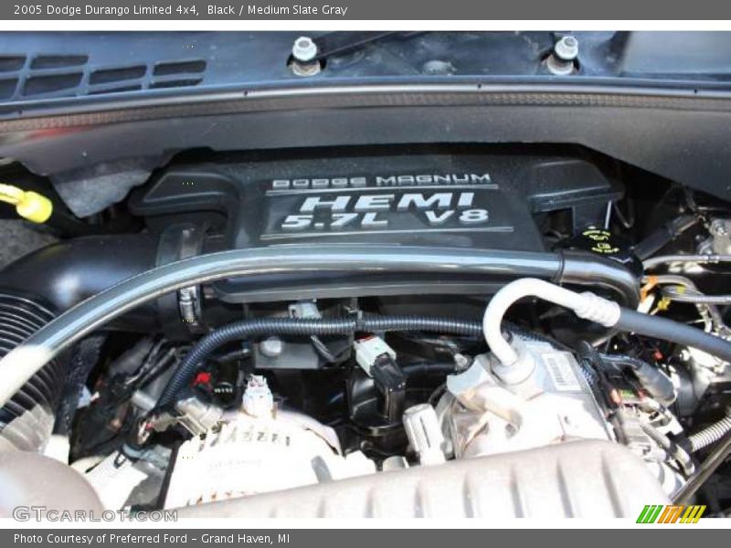  2005 Durango Limited 4x4 Engine - 5.7 Liter HEMI OHV 16-Valve V8
