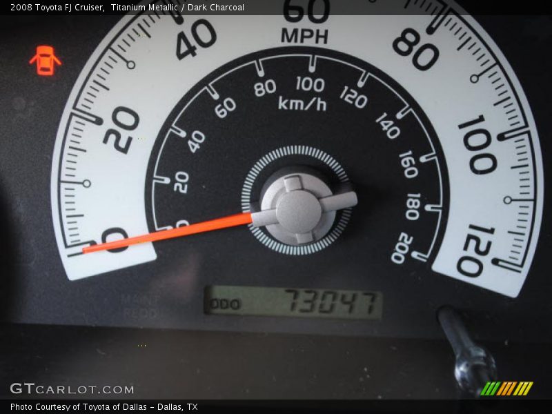 Titanium Metallic / Dark Charcoal 2008 Toyota FJ Cruiser