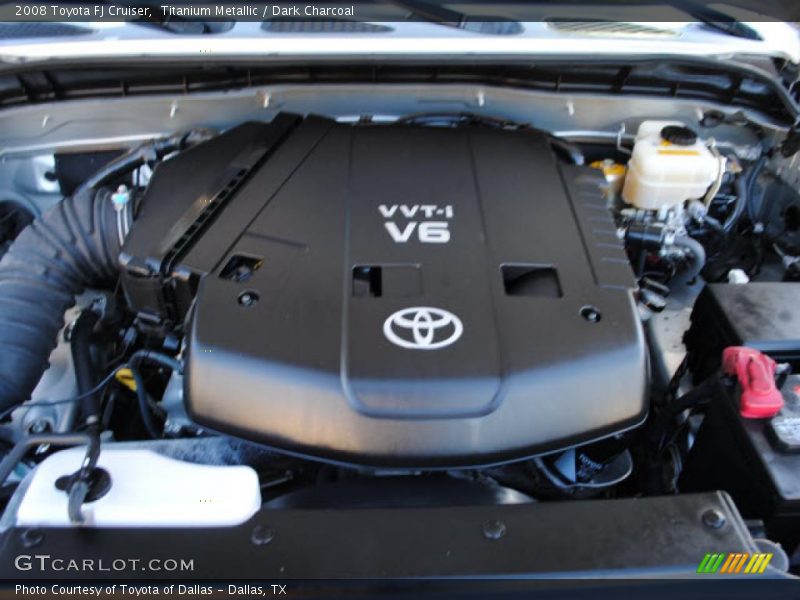 Titanium Metallic / Dark Charcoal 2008 Toyota FJ Cruiser