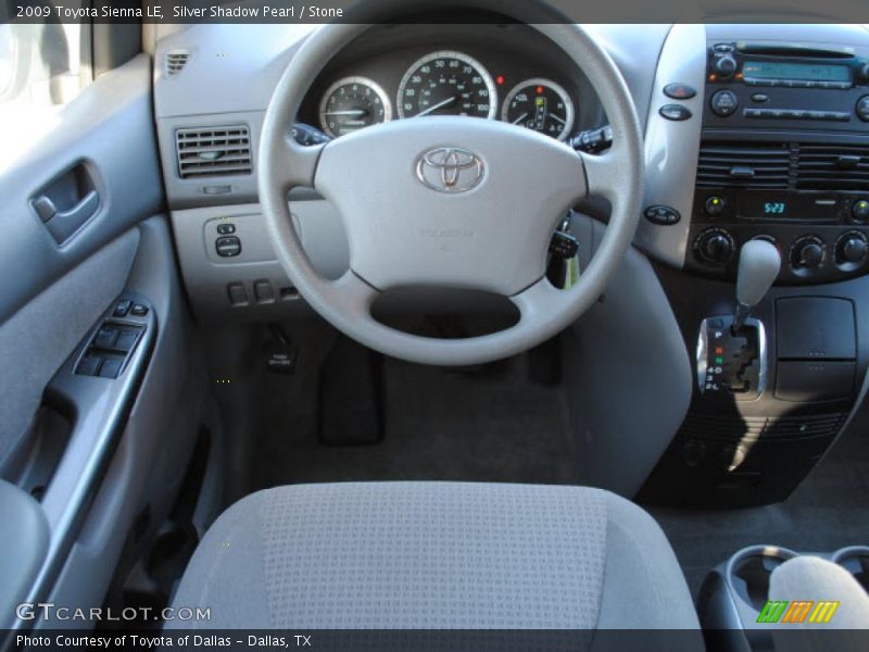 Silver Shadow Pearl / Stone 2009 Toyota Sienna LE