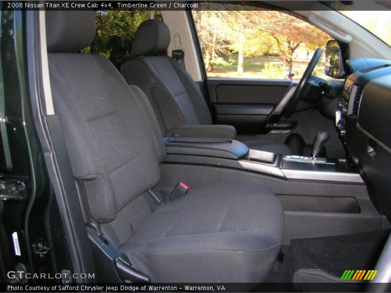 Timberline Green / Charcoal 2008 Nissan Titan XE Crew Cab 4x4