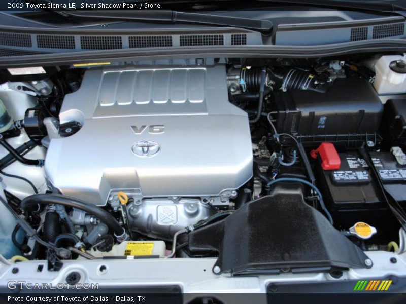Silver Shadow Pearl / Stone 2009 Toyota Sienna LE