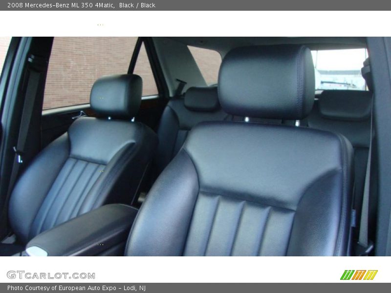 Black / Black 2008 Mercedes-Benz ML 350 4Matic